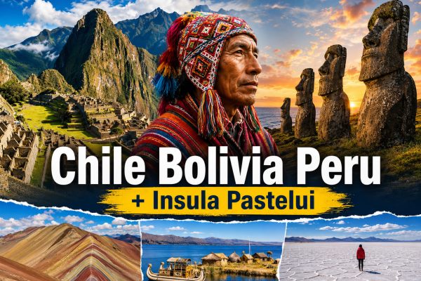 CIRCUIT CHILE BOLIVIA PERU + INSULA PASTELUI